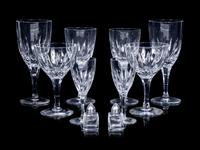 A Crystal Stemware Service