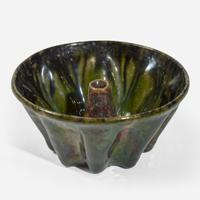 George Ohr (American, 1857-1918) Puzzle Mug and Mold, USA, circa 1898-1910