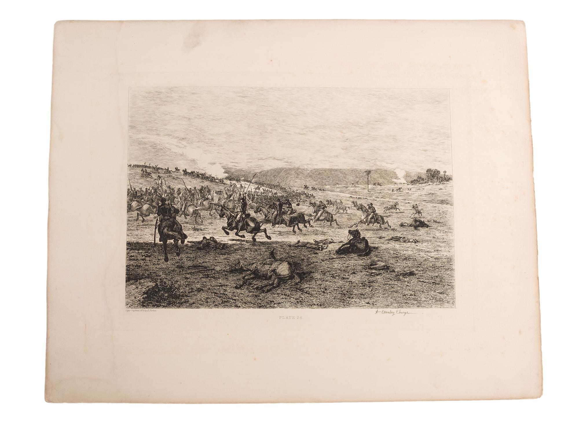 [CIVIL WAR - ART]. FORBES, Edwin (1839-1895). Life Studies of the Great Army. New York, [1876].