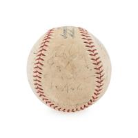 A 1934 Washington Senators Team Signed Autograph Baseball (Beckett Authentication Services)