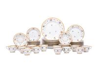 A Royal Copenhagen Porcelain Dinner Service