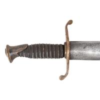 "Memphis" Marked Memphis Novelty Works Style S-Guard Fighting Knife