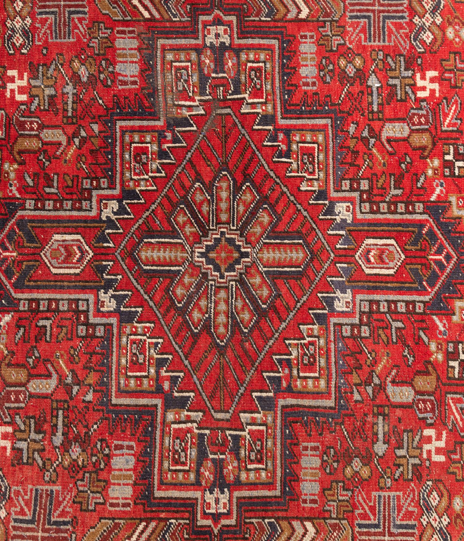 A Heriz Rug