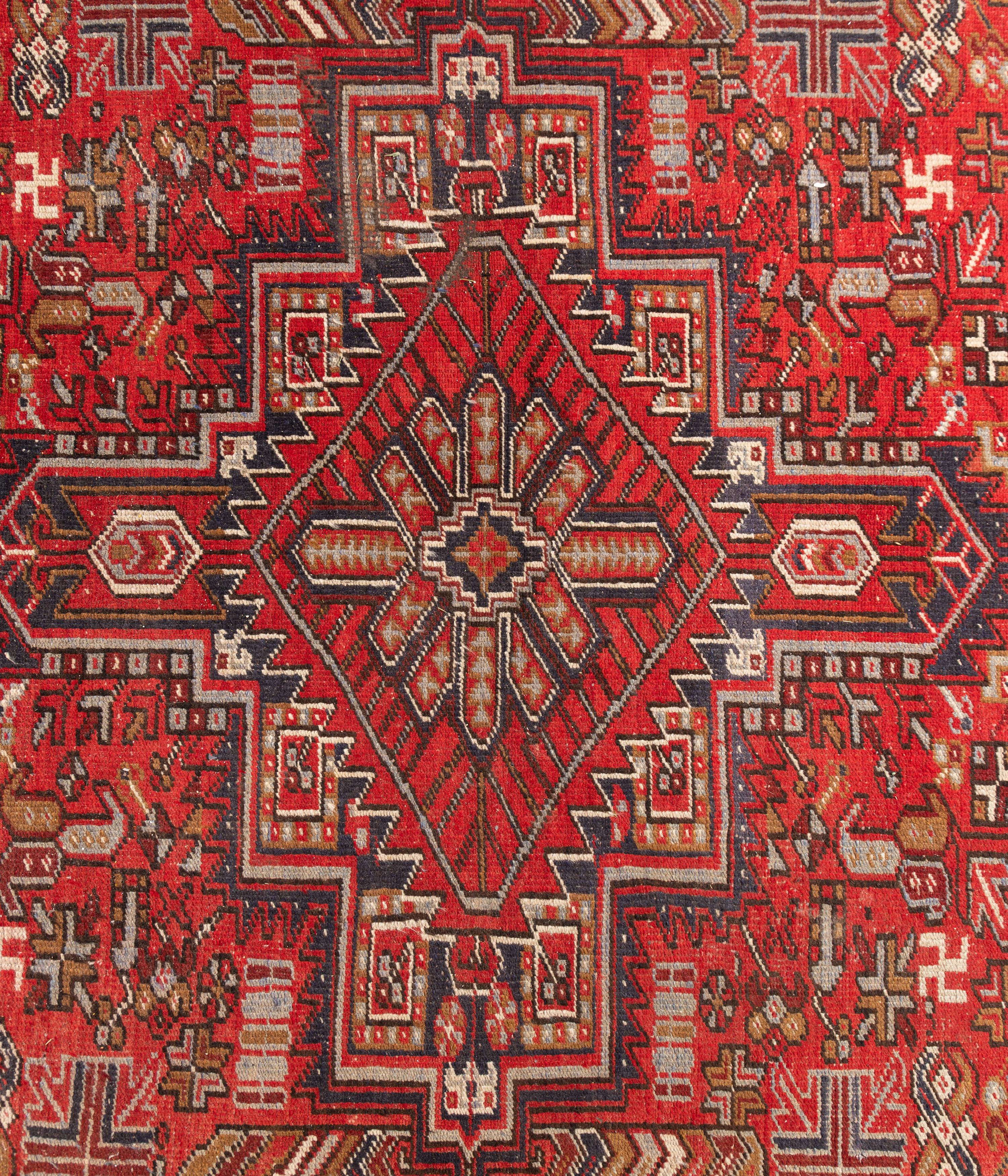 A Heriz Rug