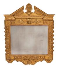 A Pair of George II Style Giltwood Mirrors