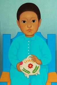 Alcancía and Cotorra (a pair of prints from the Niños Mexicanos series)