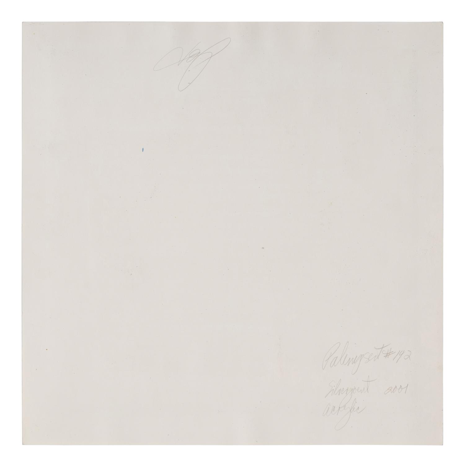 Palimpsest #142 , 2001