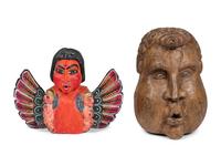 A Pair of Mexican Folk Art Carvings