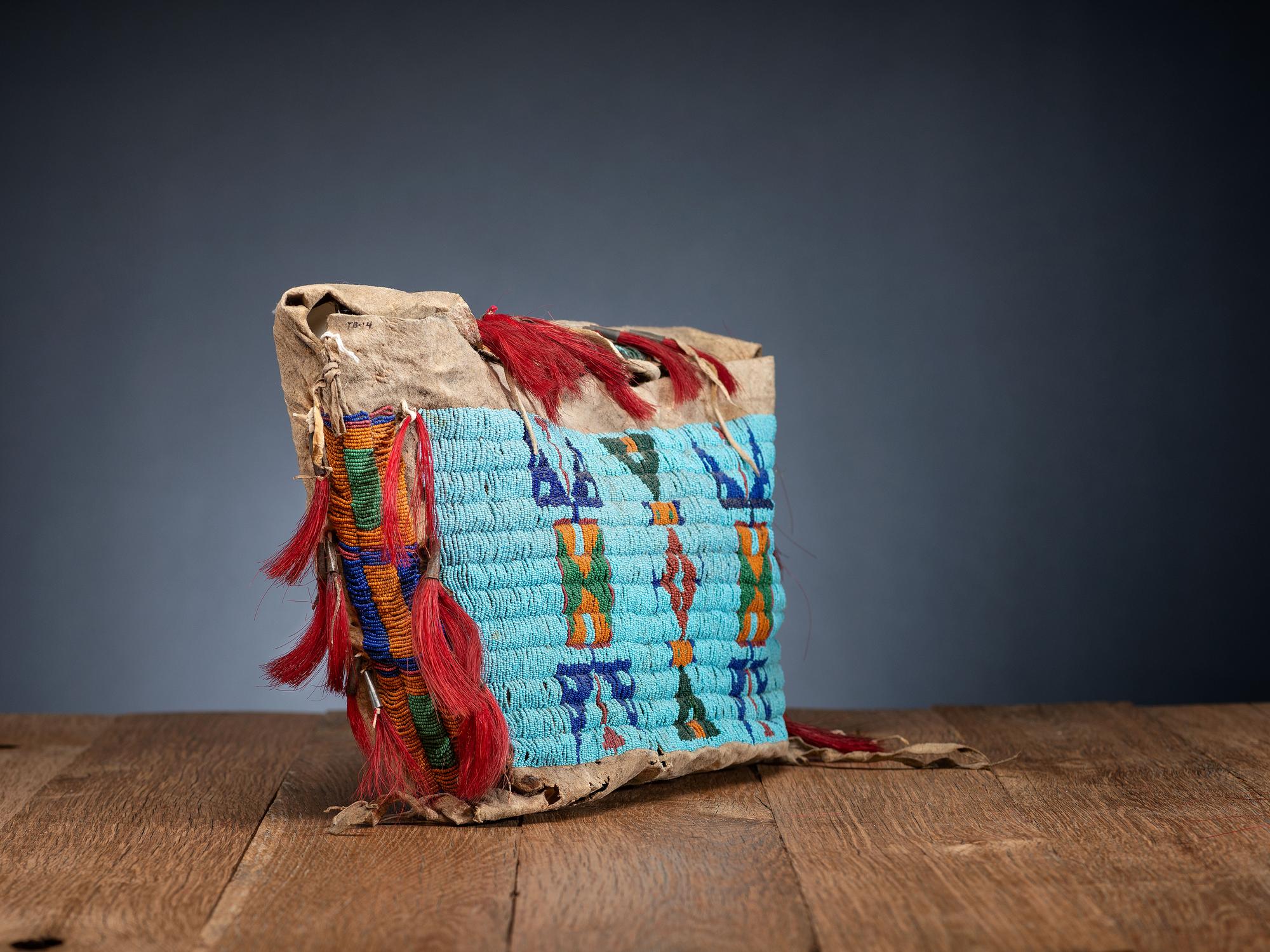 Sioux Beaded Hide Possible Bag