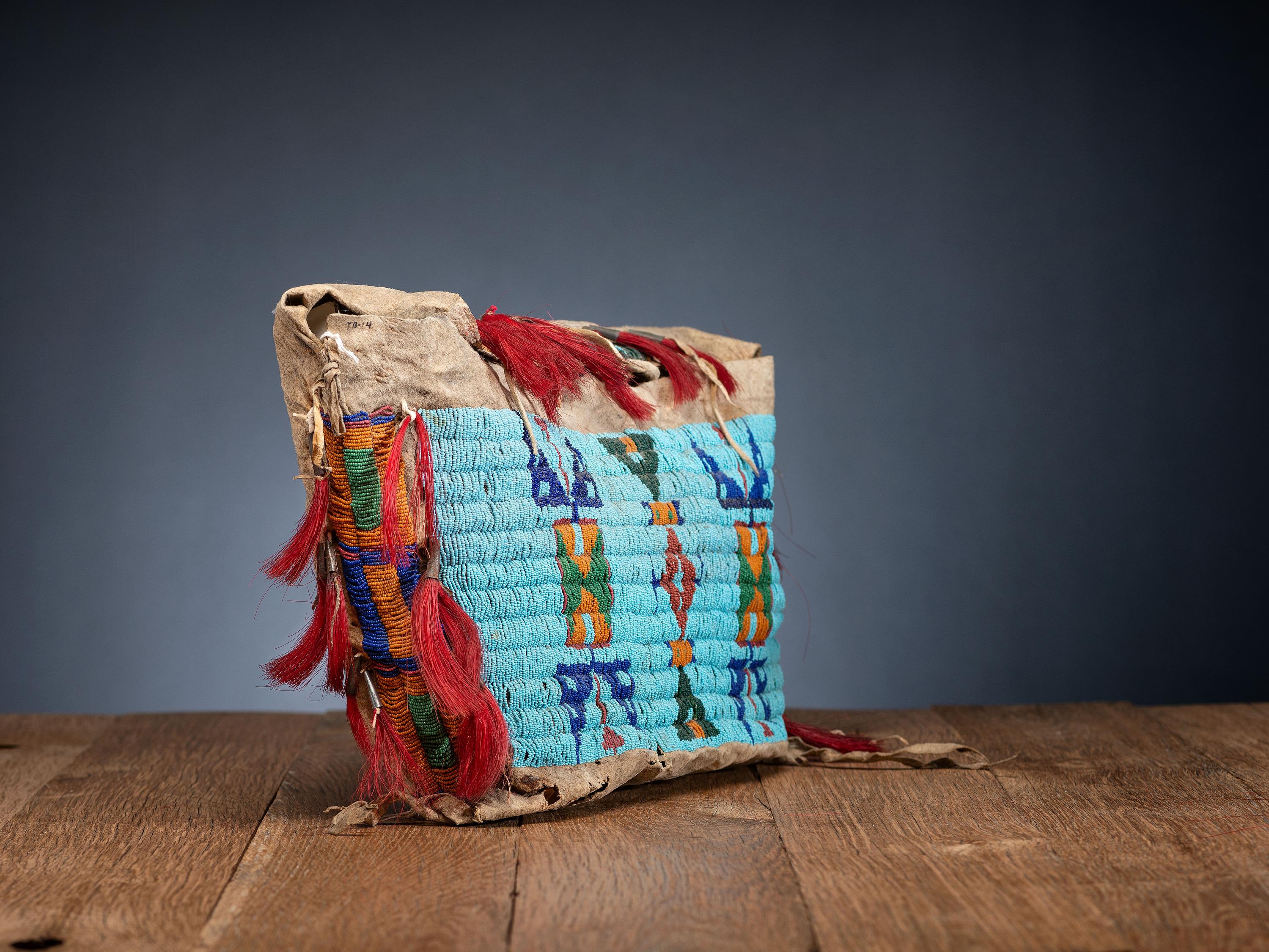Sioux Beaded Hide Possible Bag