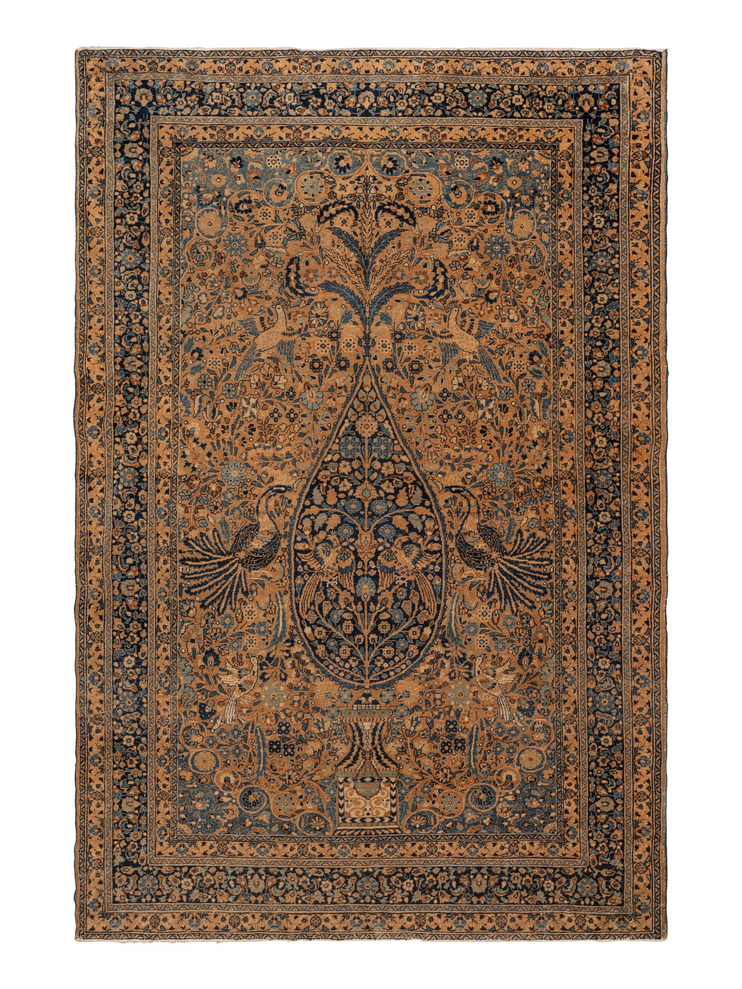 A Kirman Wool Rug