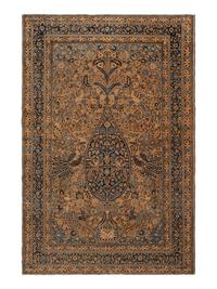 A Kirman Wool Rug
