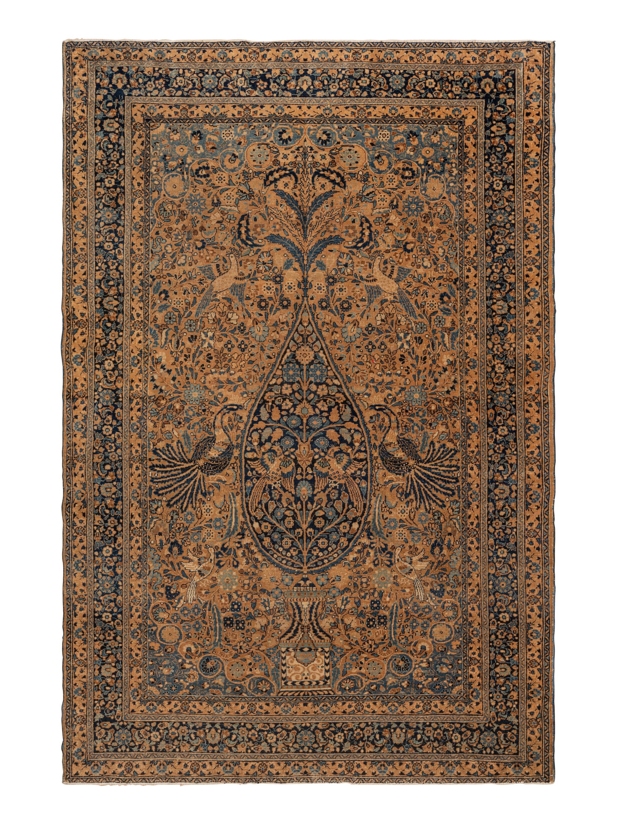 A Kirman Wool Rug