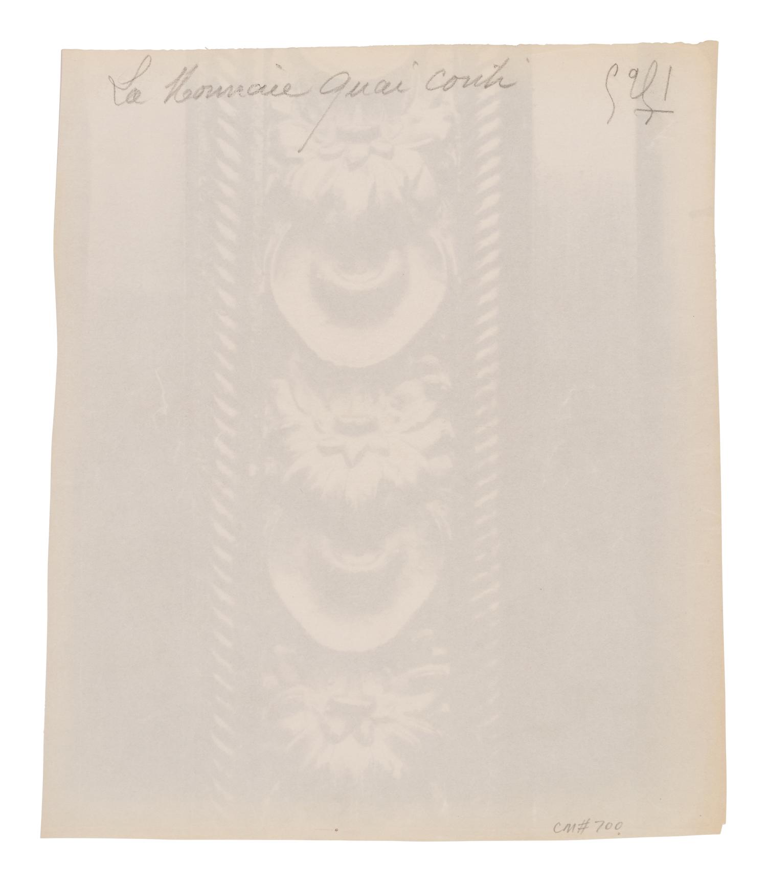 A group of three photographs ( La Monnaie, quai Conti, 1900; Hôtel Lepelletier Saint Fargeau, rue de Sévigné , 1905; La Monnaie, quai Conti, 1905-1906)
