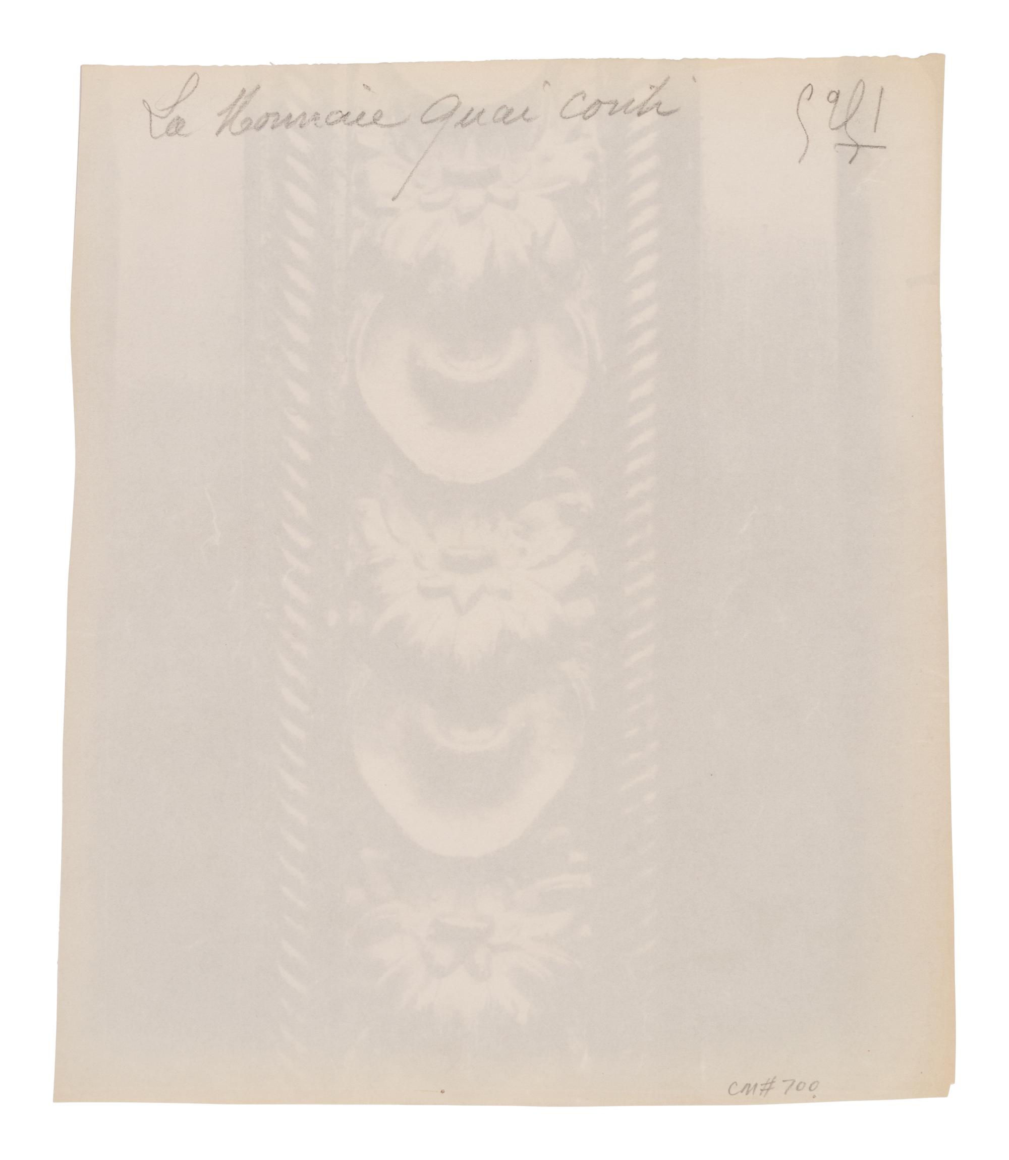 A group of three photographs ( La Monnaie, quai Conti, 1900; Hôtel Lepelletier Saint Fargeau, rue de Sévigné , 1905; La Monnaie, quai Conti, 1905-1906)