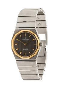 A Stainless Steel and Goldtone "Mariner SG" Wristwatch, Concord,