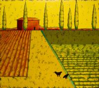 David Arms, (American, 20th century), Tuscany