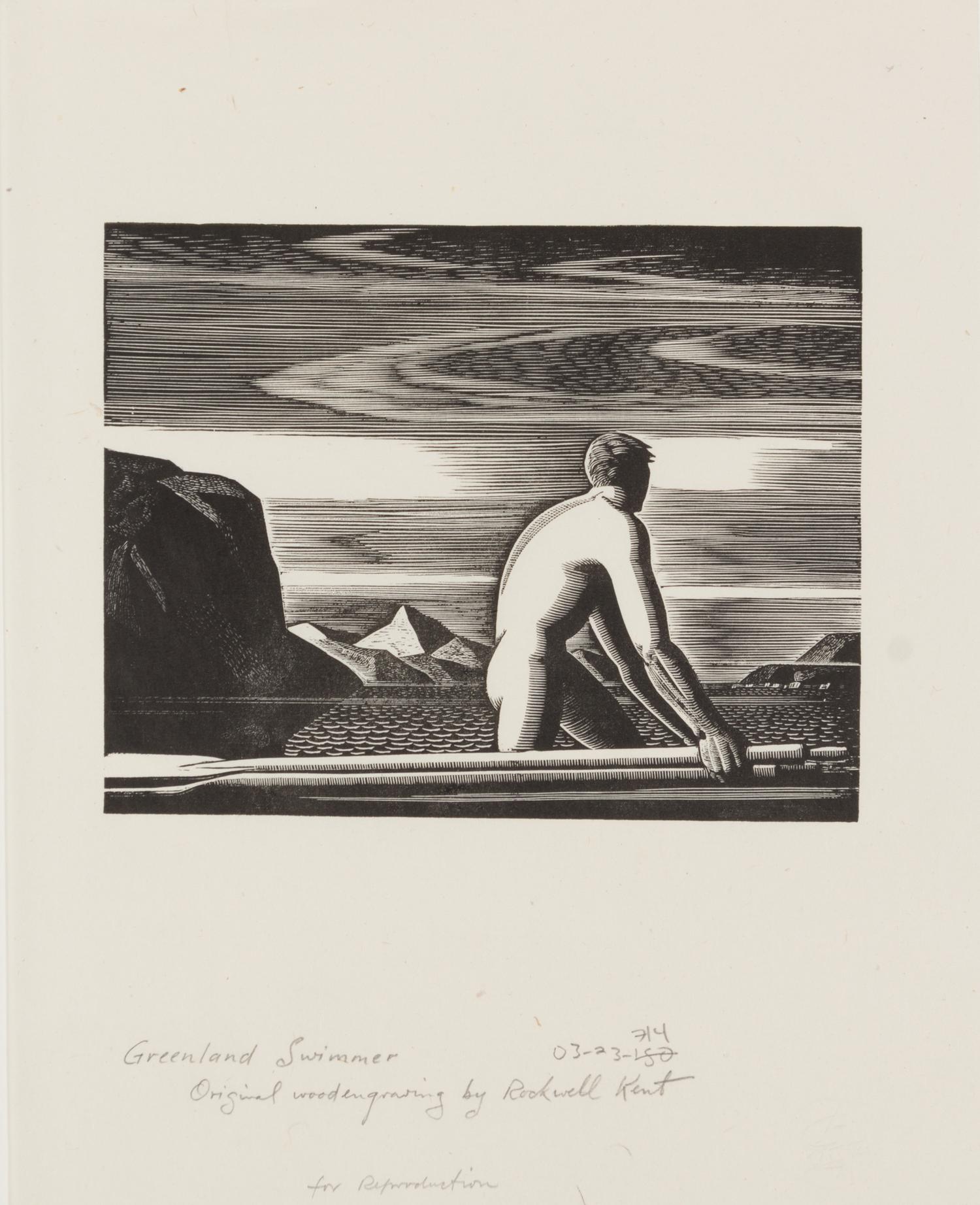 Rockwell Kent, (American, 1882-1971), Untitled (A group of 6 posthumous wood engravings printed by Letterio Calapai)