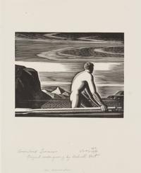 Rockwell Kent, (American, 1882-1971), Untitled (A group of 6 posthumous wood engravings printed by Letterio Calapai)