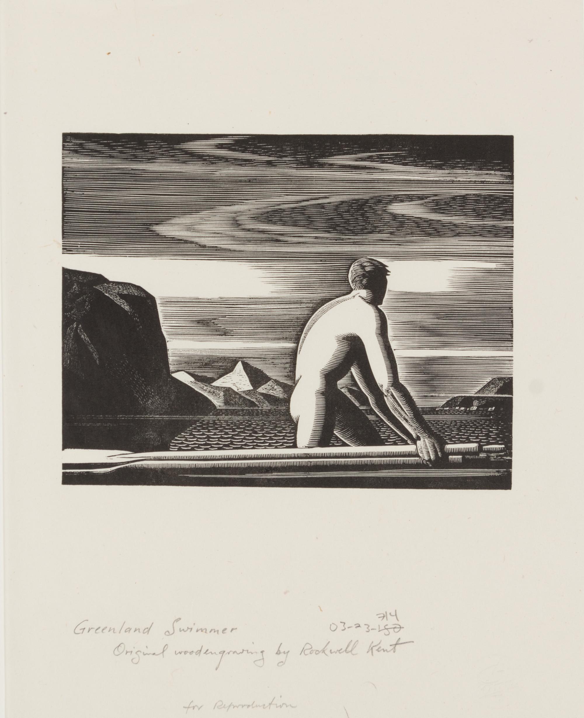 Rockwell Kent, (American, 1882-1971), Untitled (A group of 6 posthumous wood engravings printed by Letterio Calapai)