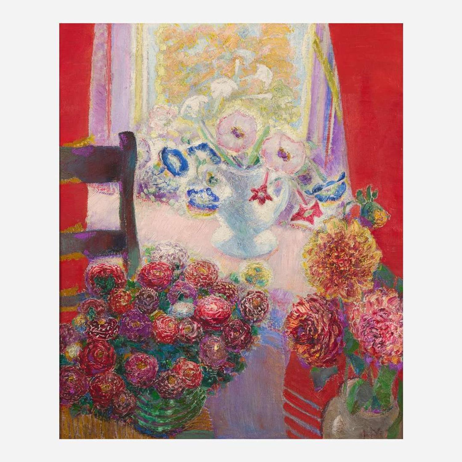 Henry Bainbridge McCarter (American, 1864-1942) Three Bouquets
