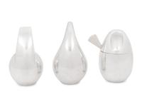 A Group of Three Georg Jensen Silver Table Articles