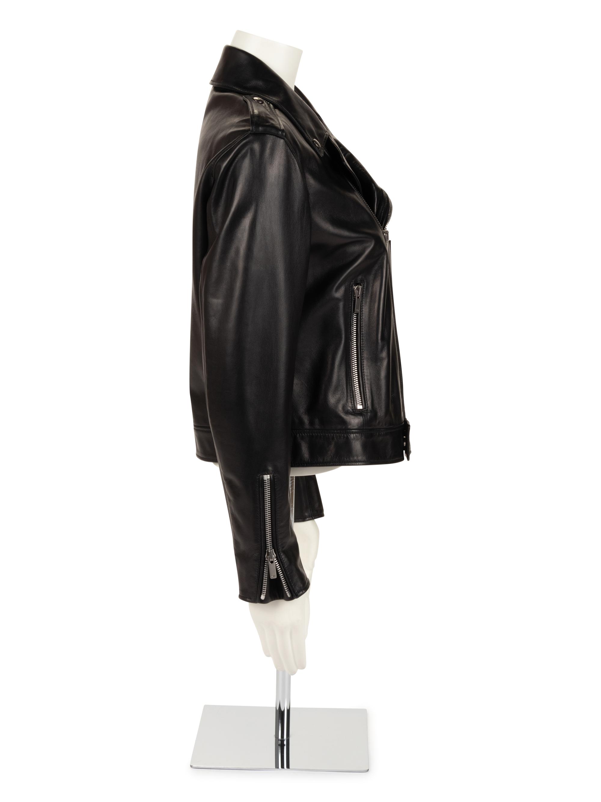 Christian Dior Lambskin Leather Biker Jacket