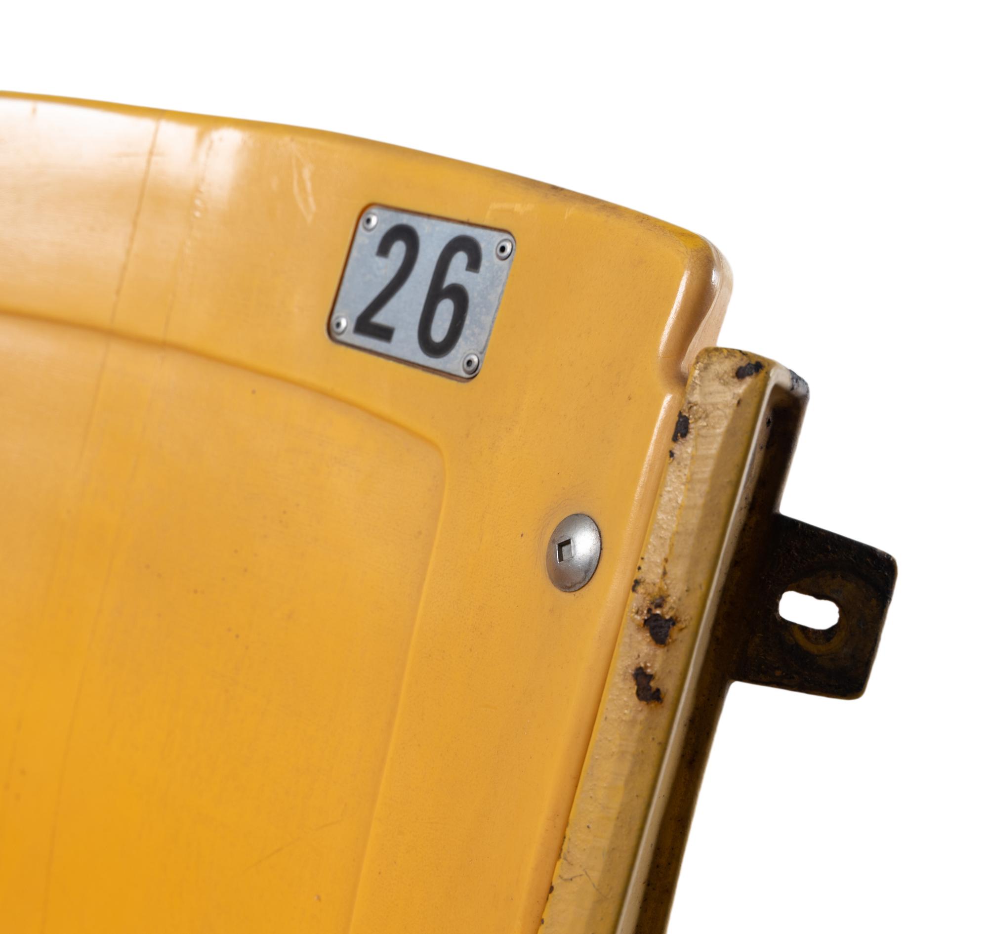 A Pair of Original Soldier Field Chicago Bears Stadium Seats