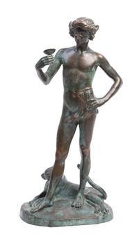 A French Bronze Figure Height 17 3/4 inches. — ANTONIN CARLES (1851-1919)