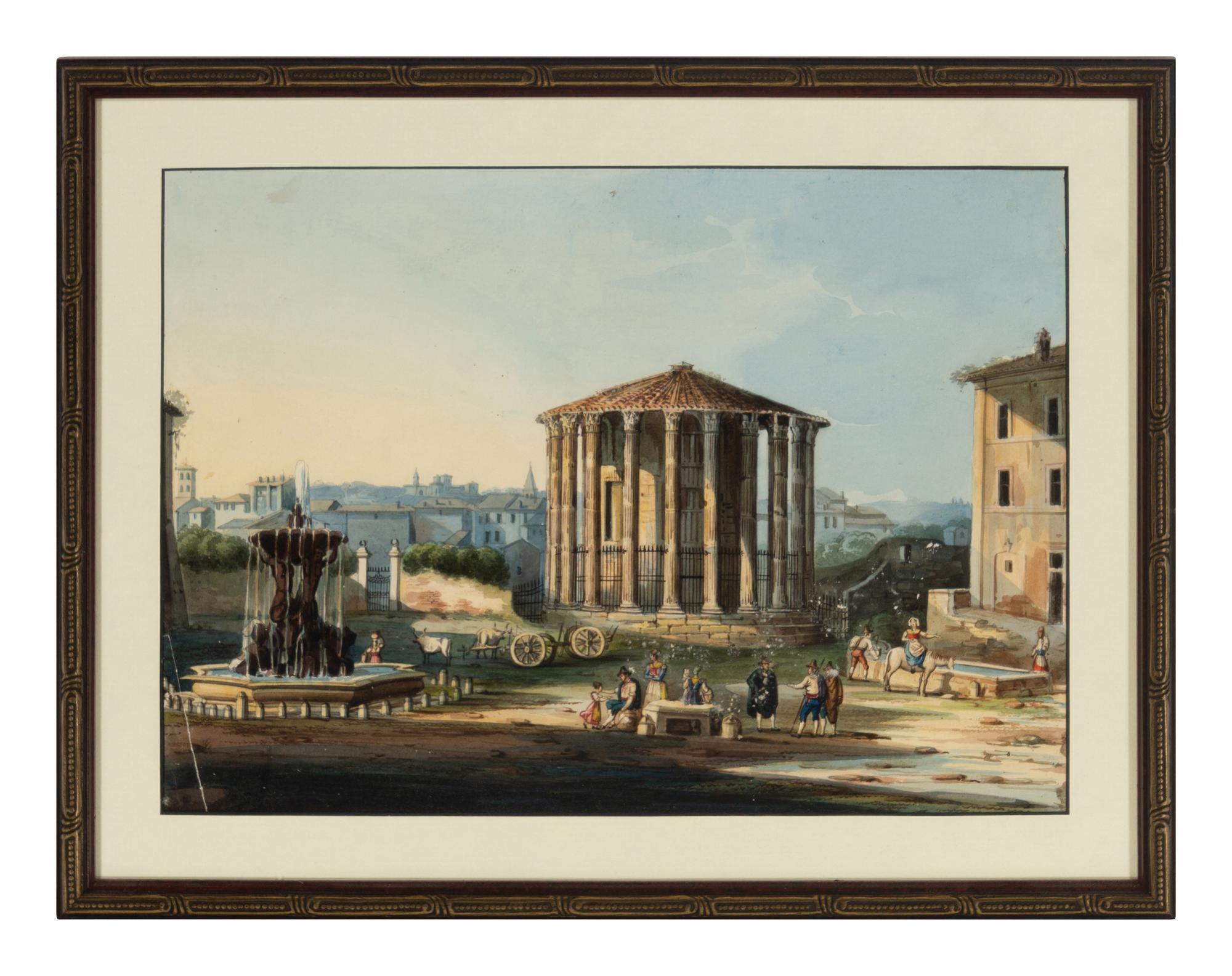 Four Italian Watercolors