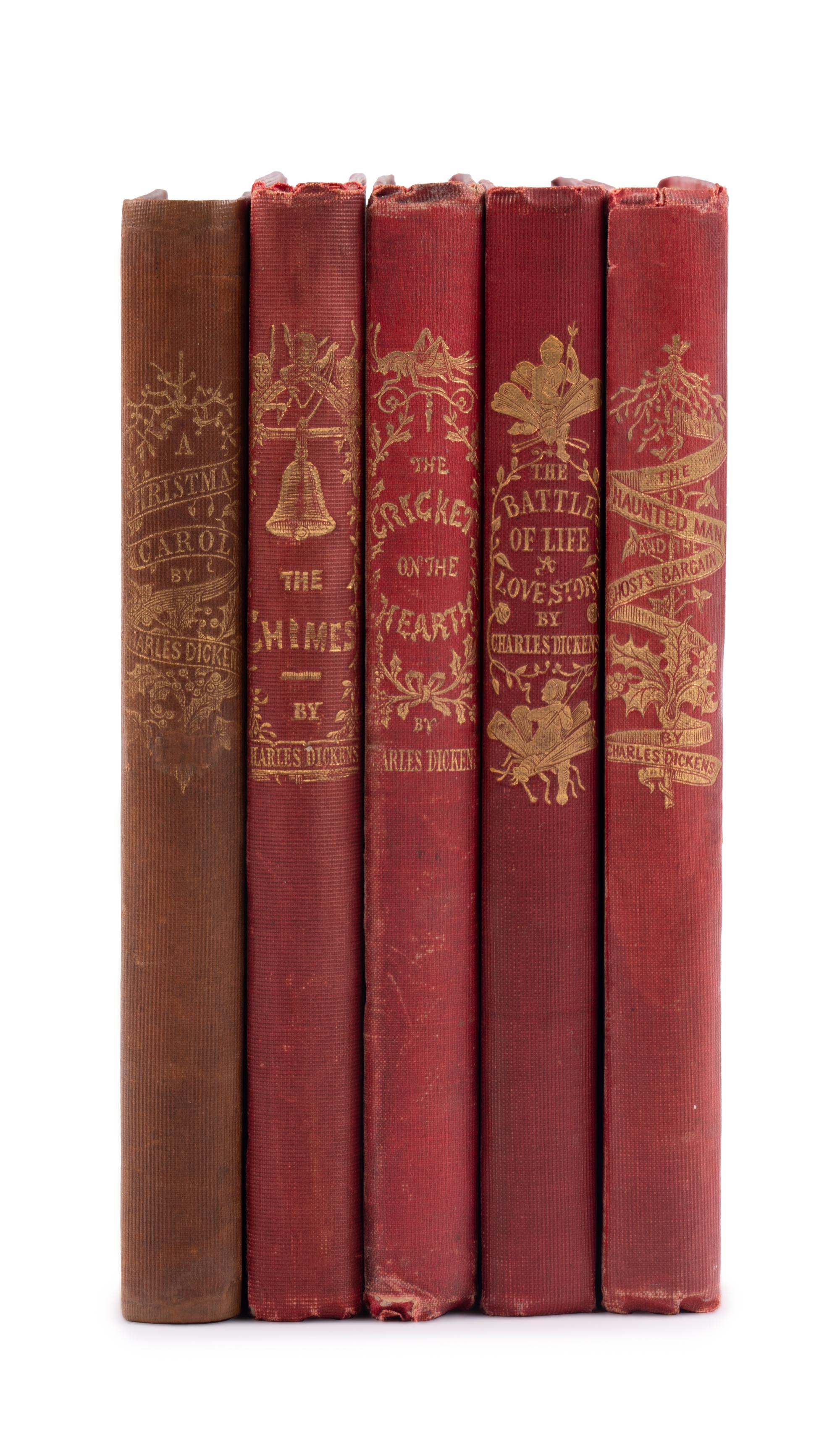 DICKENS, Charles (1812-1870). [Christmas Books]. 1843-1848.