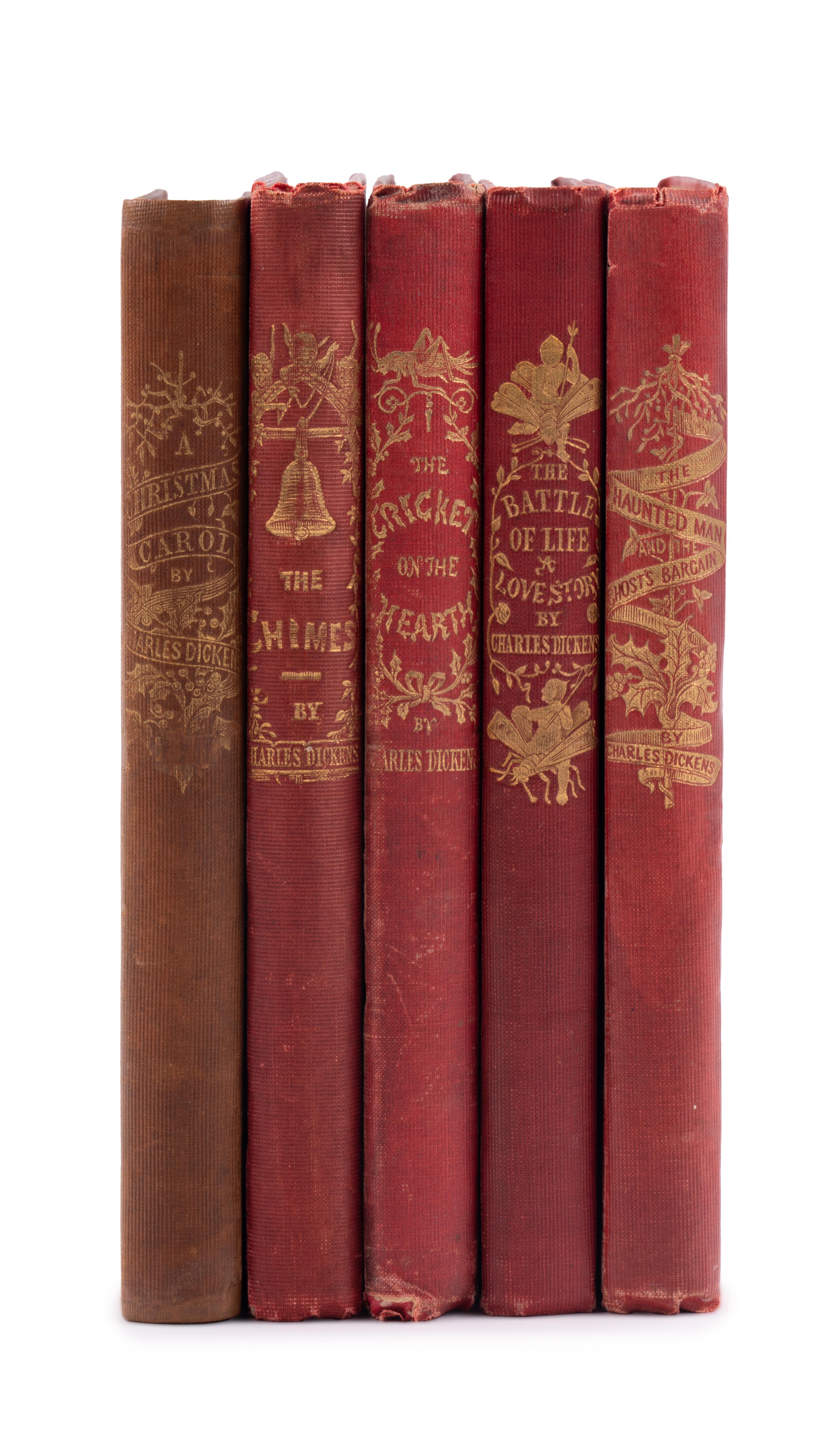 DICKENS, Charles (1812-1870). [Christmas Books]. 1843-1848.