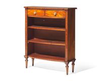 A small George III bowfront mahogany bookcase, circa 1800