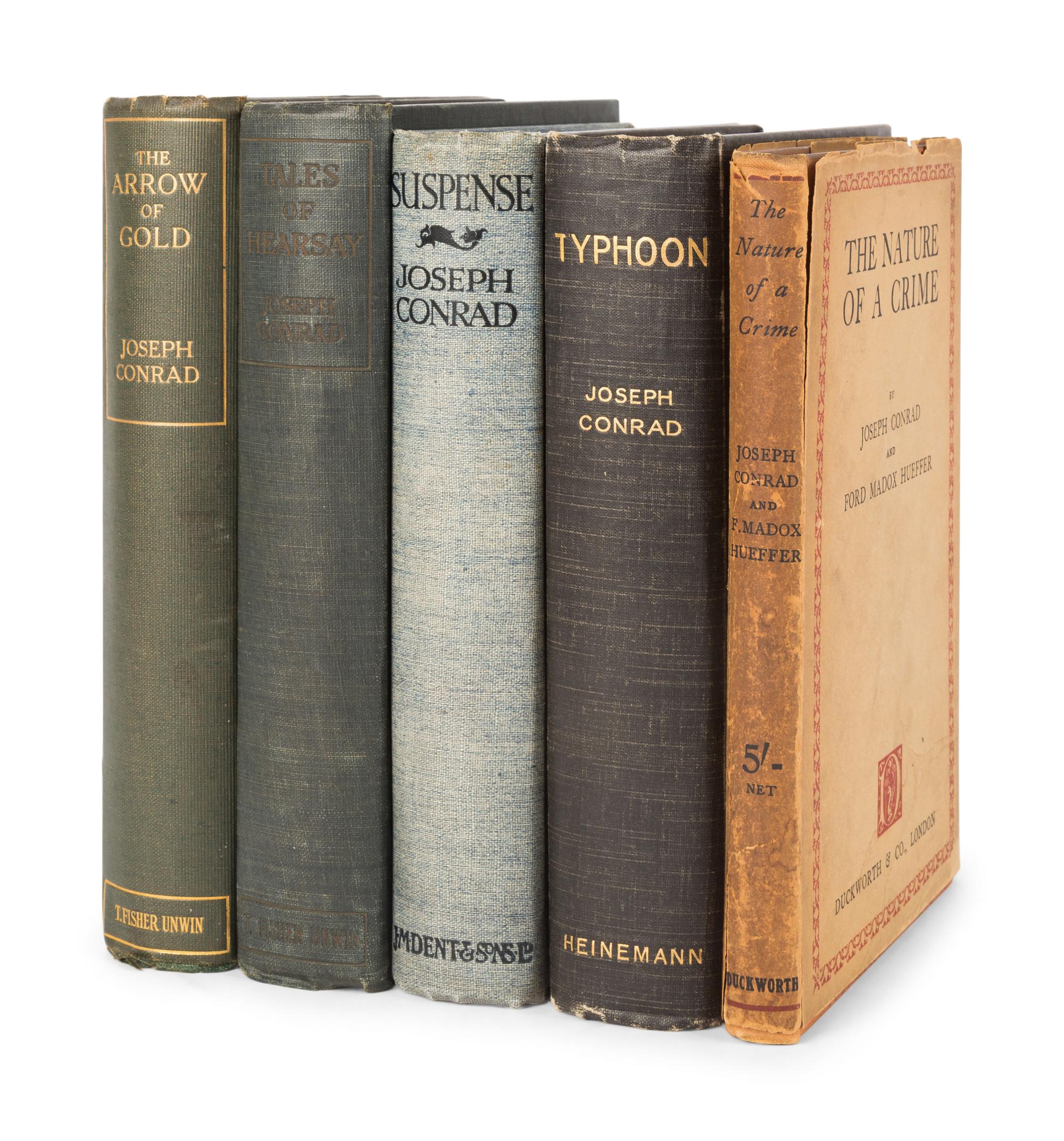 CONRAD, Joseph (1857-1924). A group of 7 works, comprising: