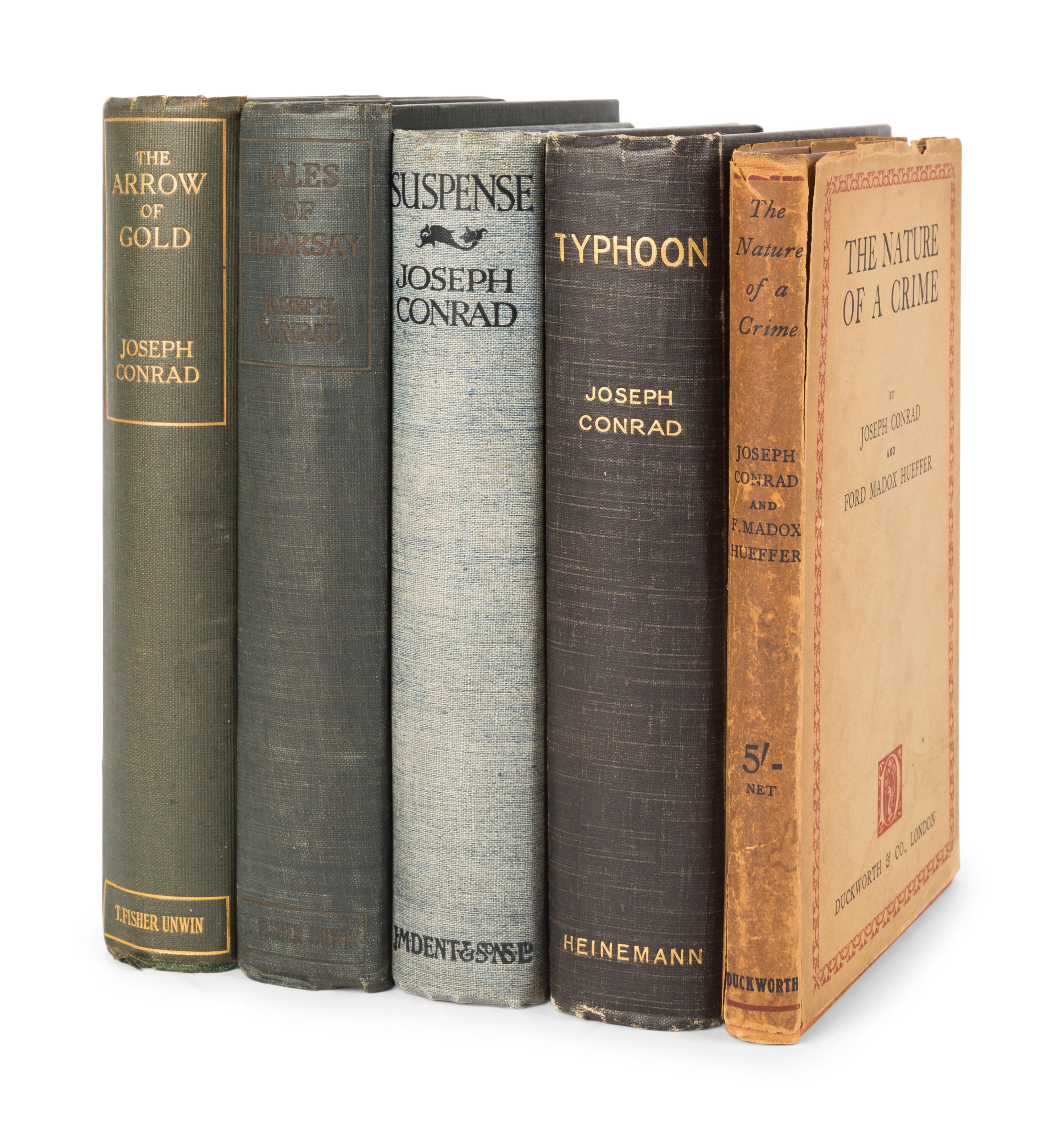 CONRAD, Joseph (1857-1924). A group of 7 works, comprising: