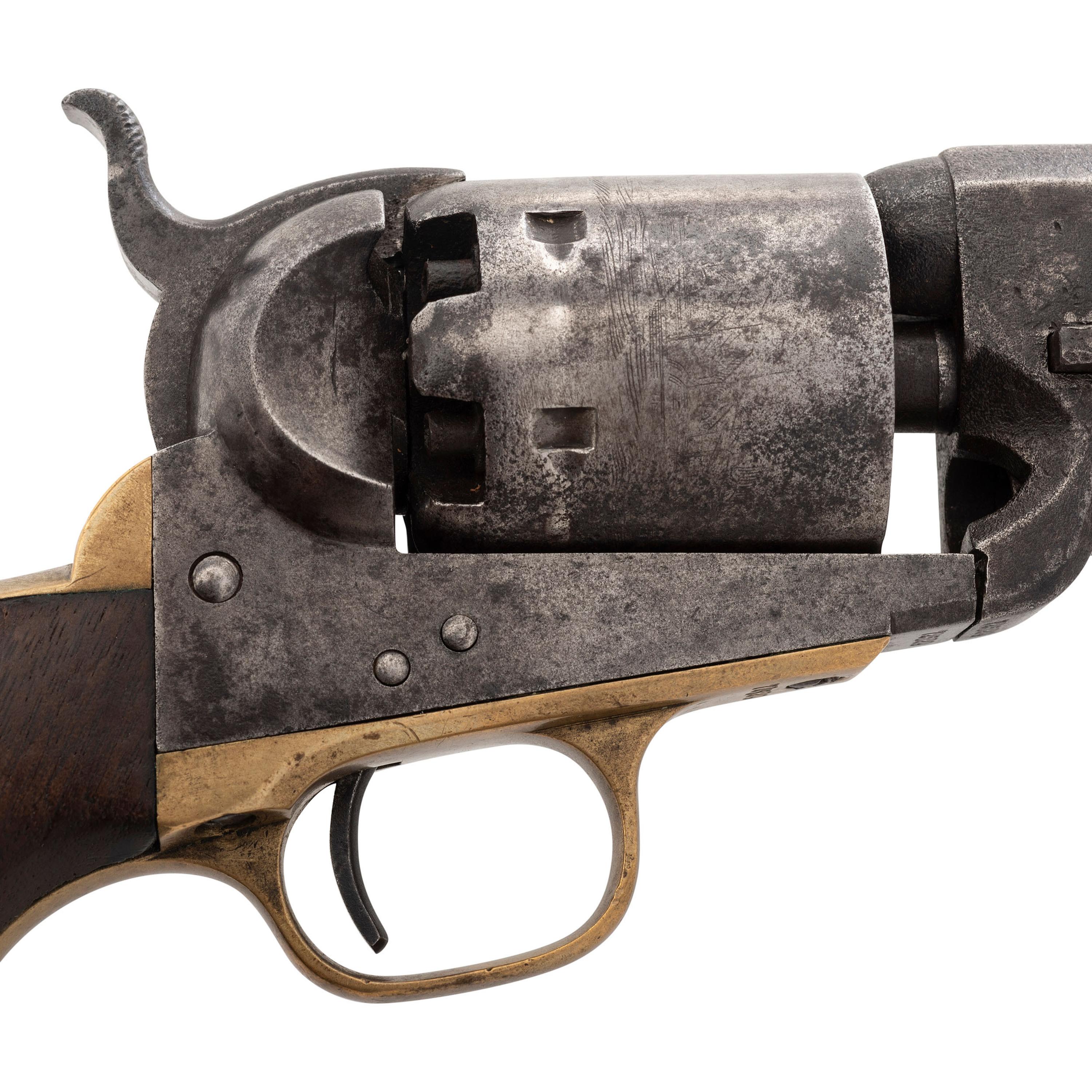 Colt Model 1851 Navy Revolver Presented by the American Express Co. to F.S. Church, who later became a famous artist