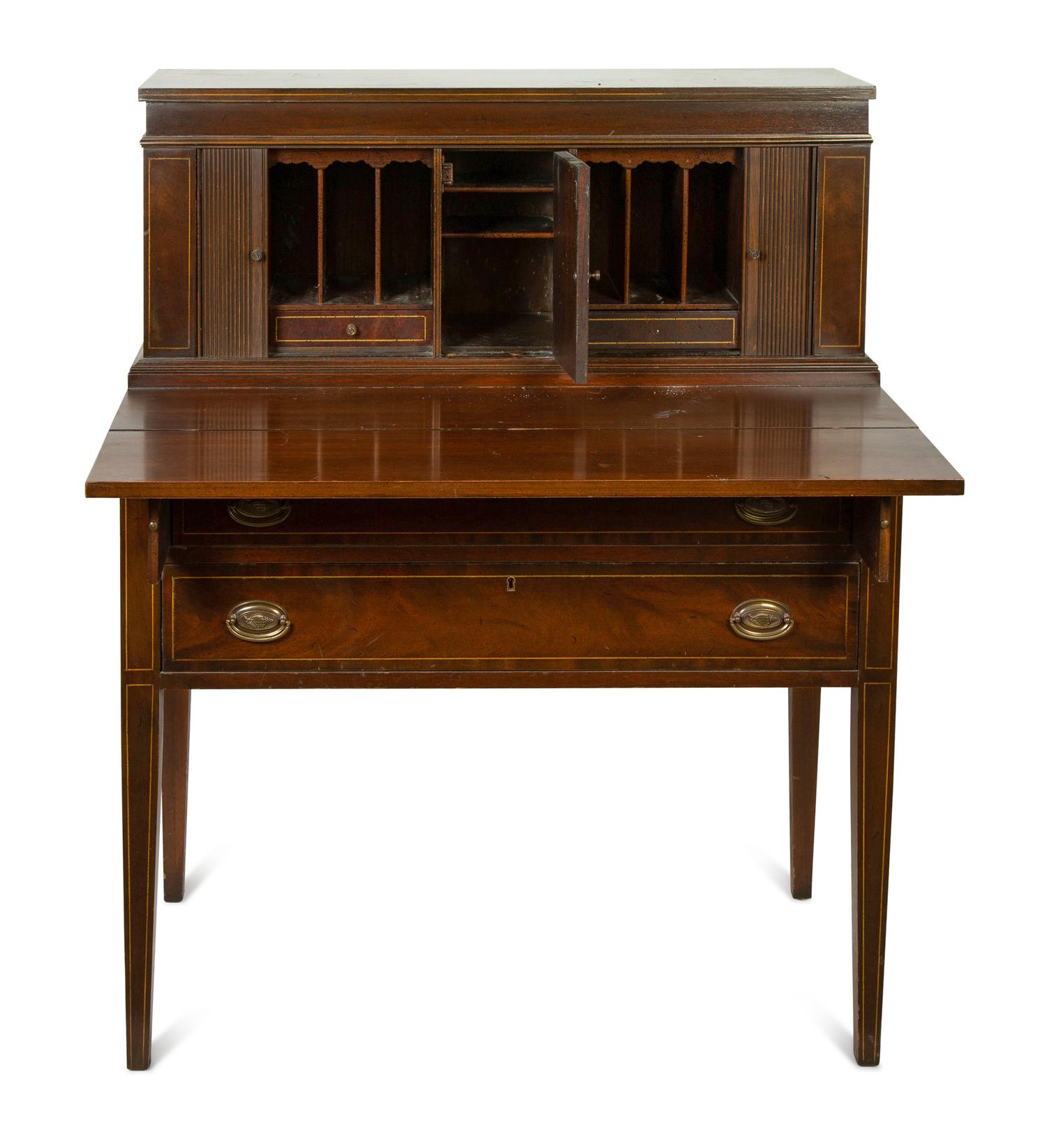 A Federal Style Mahogany Desk