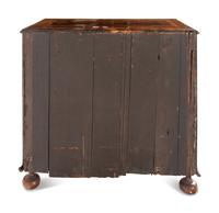 A George II Walnut and Marquetry Chest of Drawers