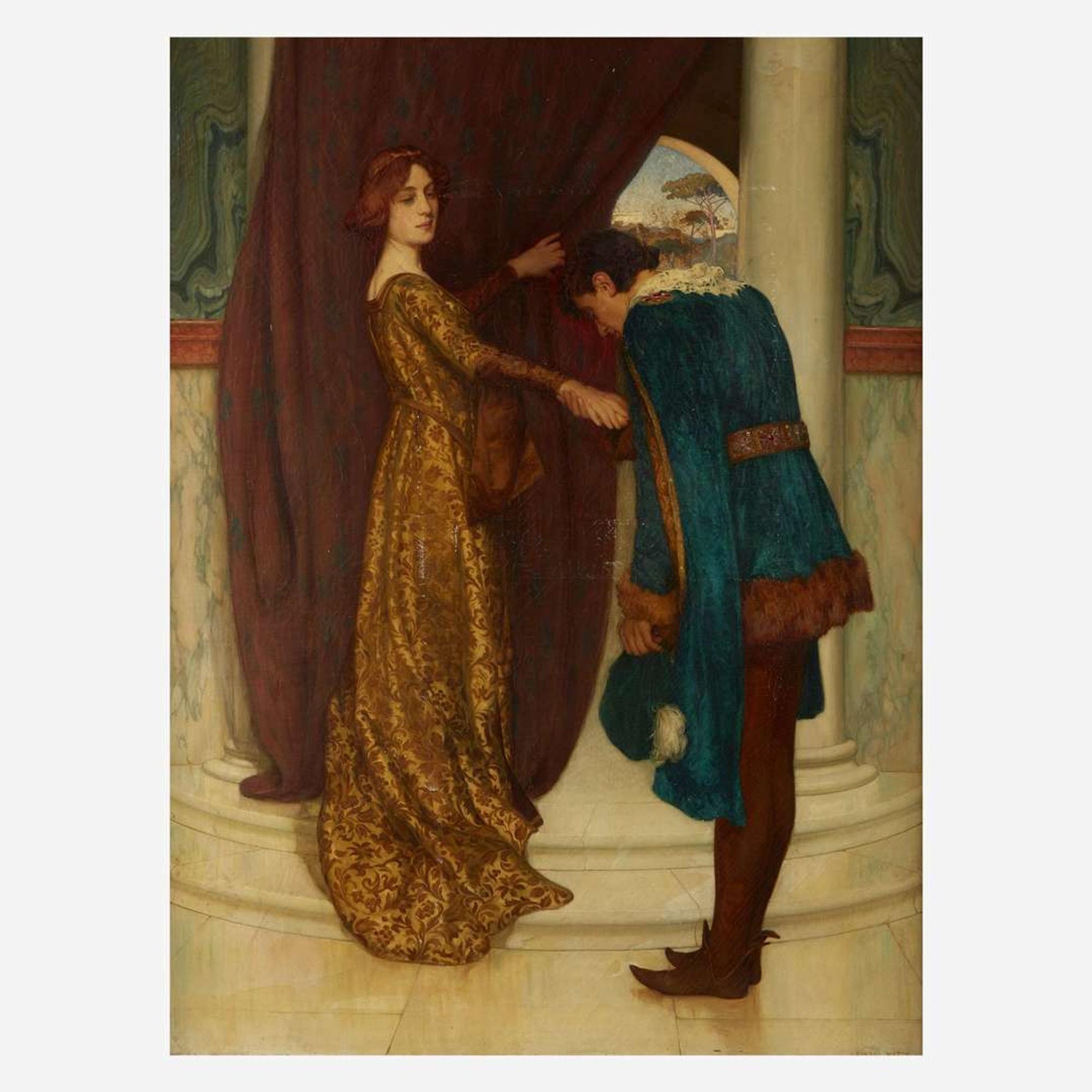 Leonard T. Watts (British, 1871–1951) Courtly Love