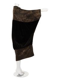 Velvet and Lamé Jacquard Evening Coat, 1910s