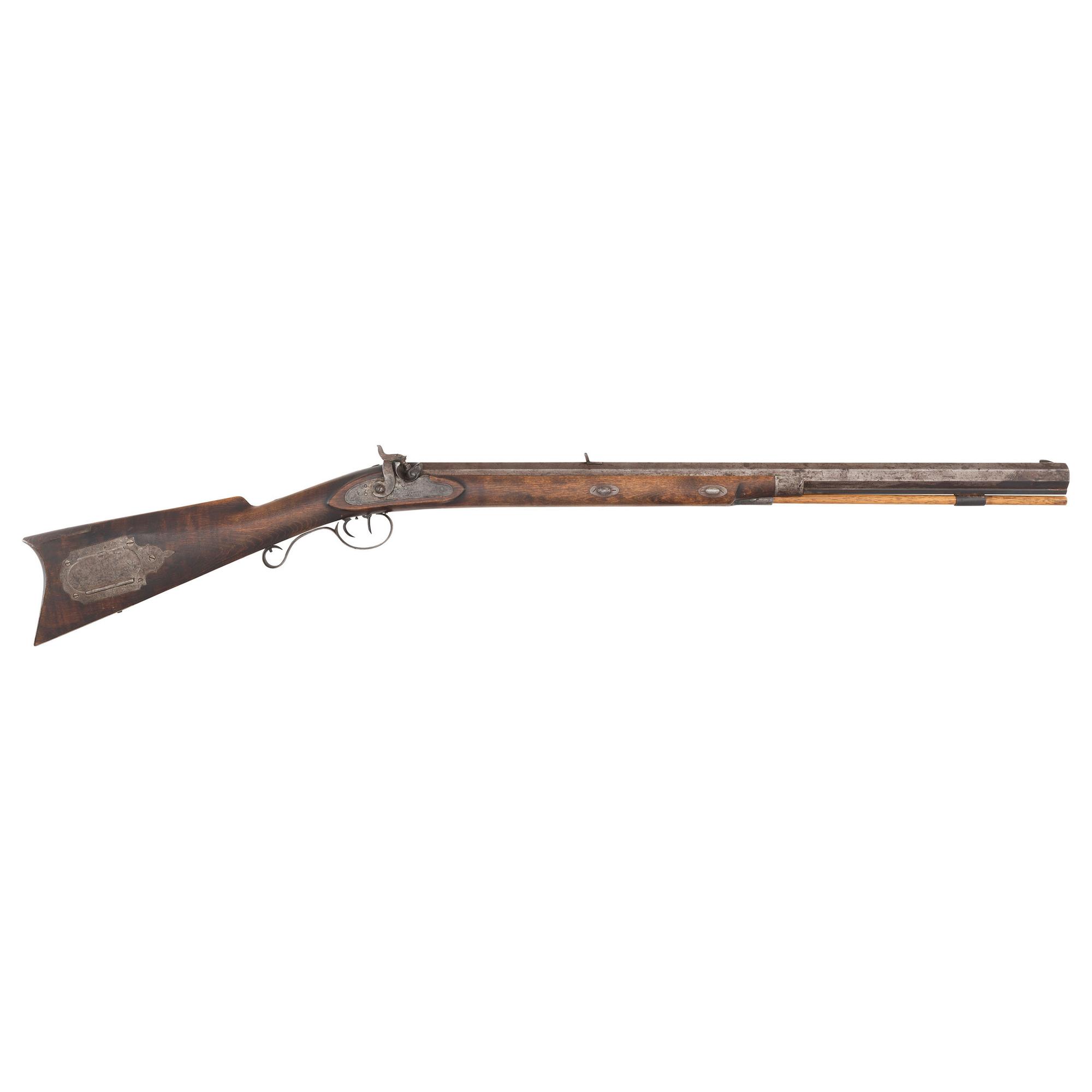 Shortened J&S Hawken Percussion Plains Rifle