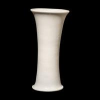 A Chinese Blanc-de-Chine Porcelain Beaker Vase, Huagu, 17th Century 明末清初 德化白瓷花觚