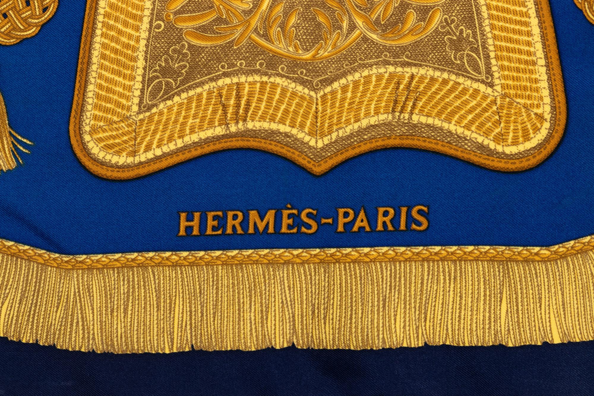Two Hermès 90cm Silk Scarf, Carré
