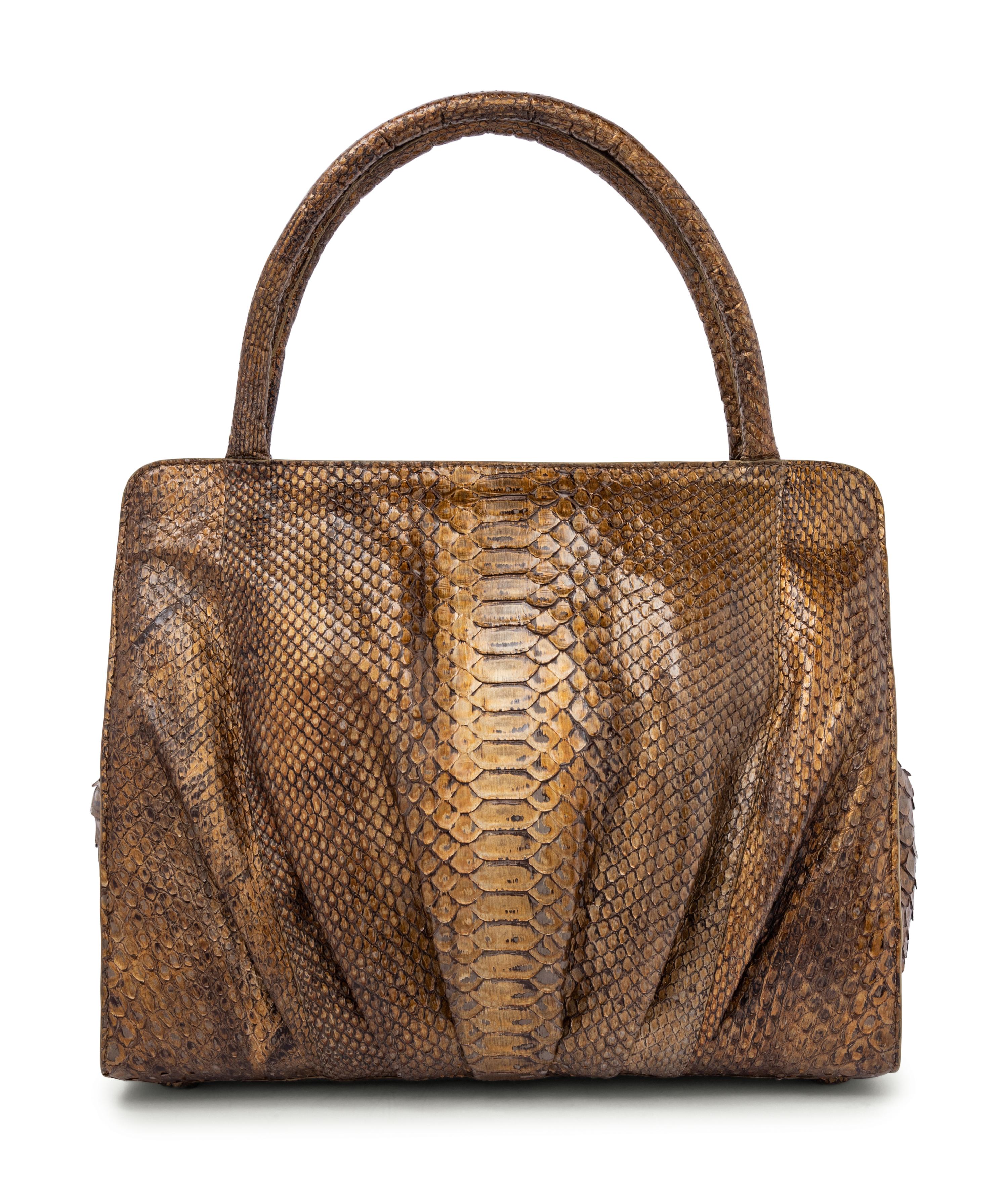 Nancy Gonzalez Multicolored Python Bag, 2000s