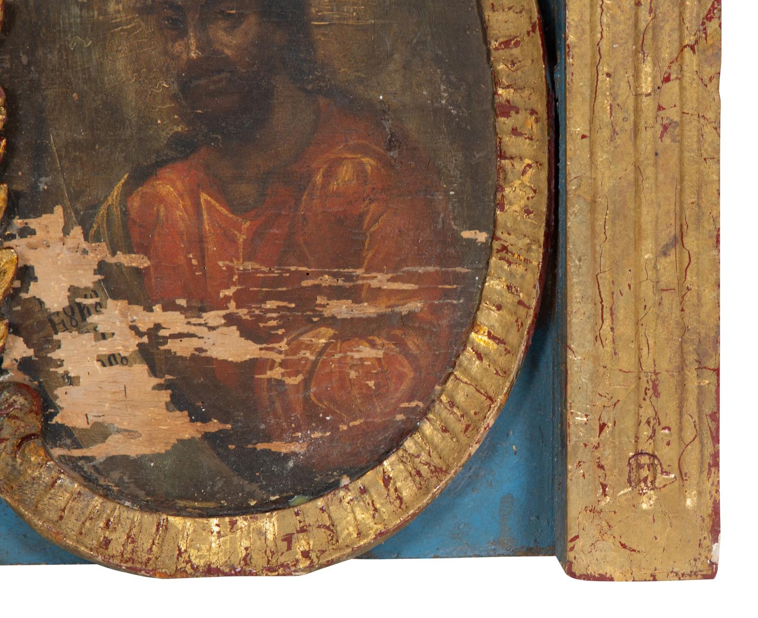 A Continental Double Portrait Panel