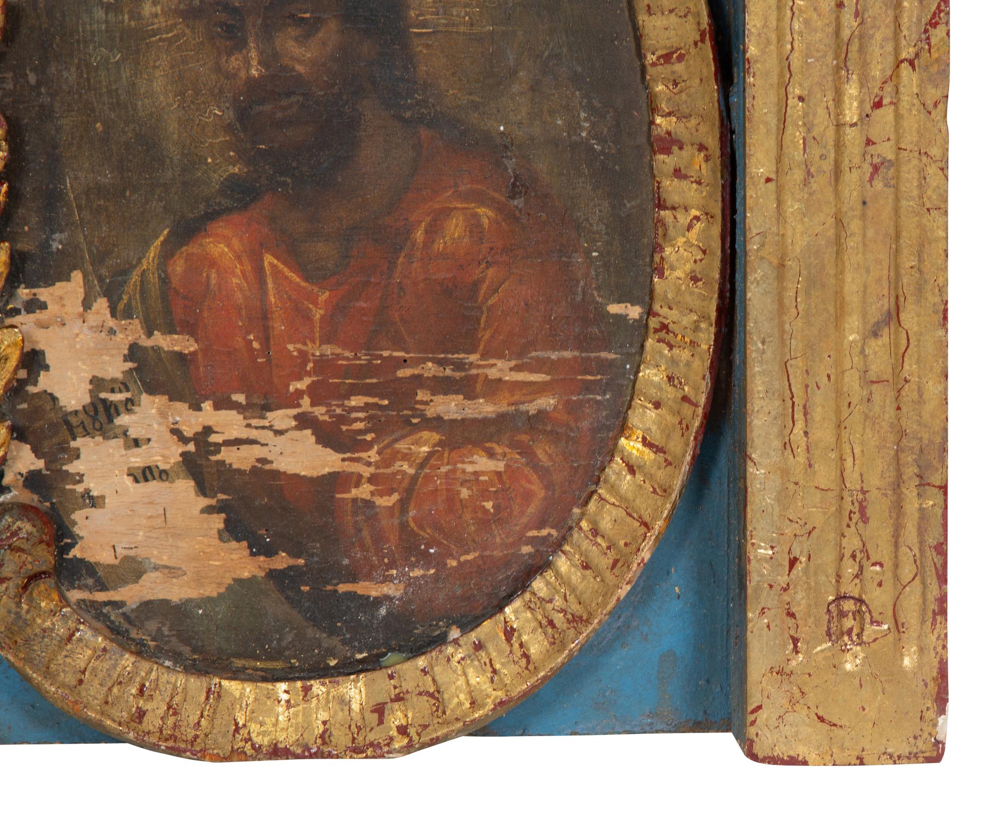 A Continental Double Portrait Panel