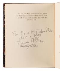 [ALLEN PRESS]. TWAIN, Mark (1835-1910). The Christmas Fireside: The Story of a Bad Little Boy that Bore a Charmed Life . Hillsborough, CA: The Allen Press, 1949.
