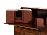 A Federal Style Inlaid Mahogany Slant Front Desk