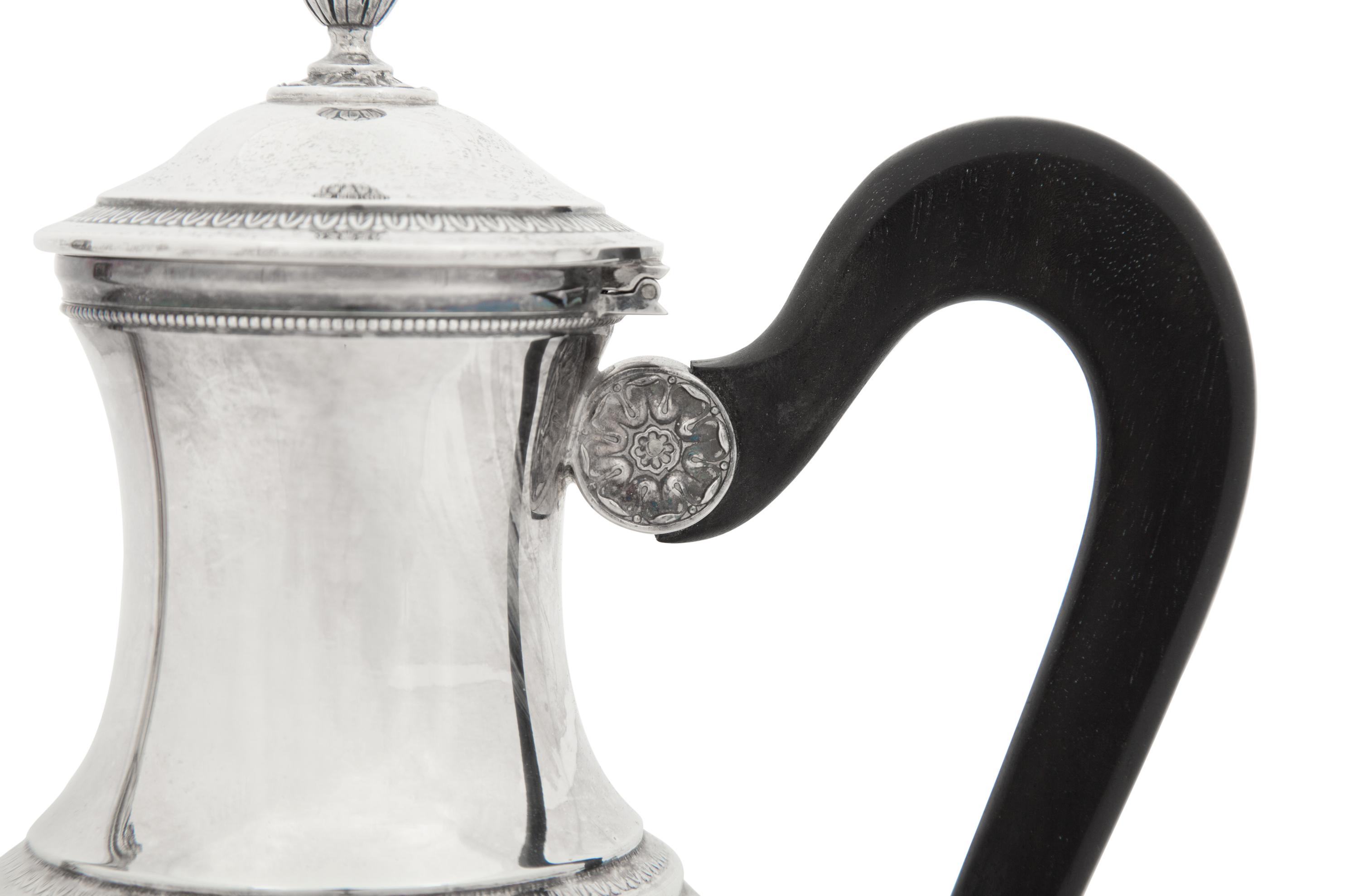 A Puiforcat Silver Coffee Pot