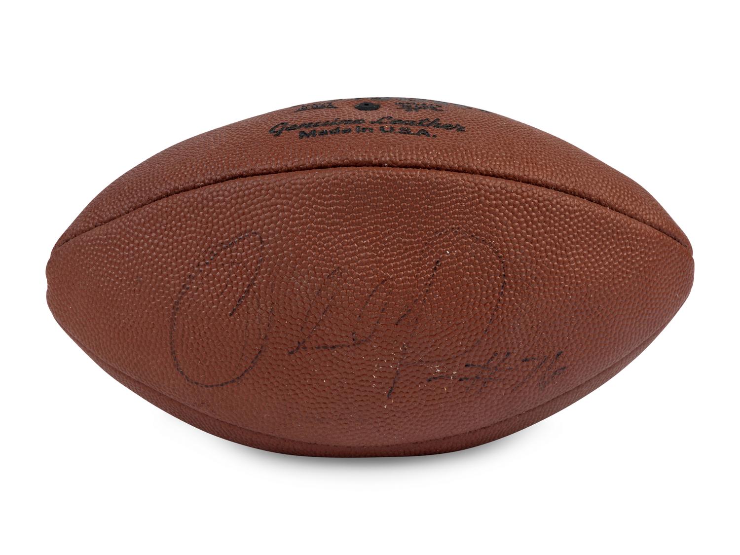A Group of Over 30 Signed Autograph Football Hall of Fame Items (Beckett Authentication Services Certified),